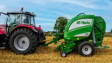 McHale выпустил новую линейку рулонных пресс-подборщиков V6.700-II и V8.900-II